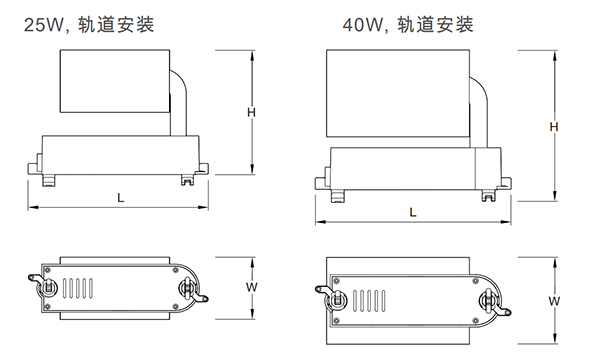 皓睿LED吸顶轨道射灯(图6)