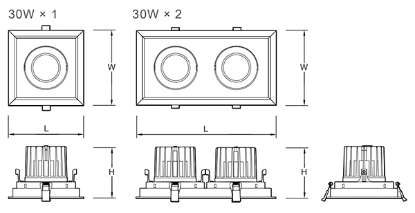 皓睿LED多头射灯(图8)